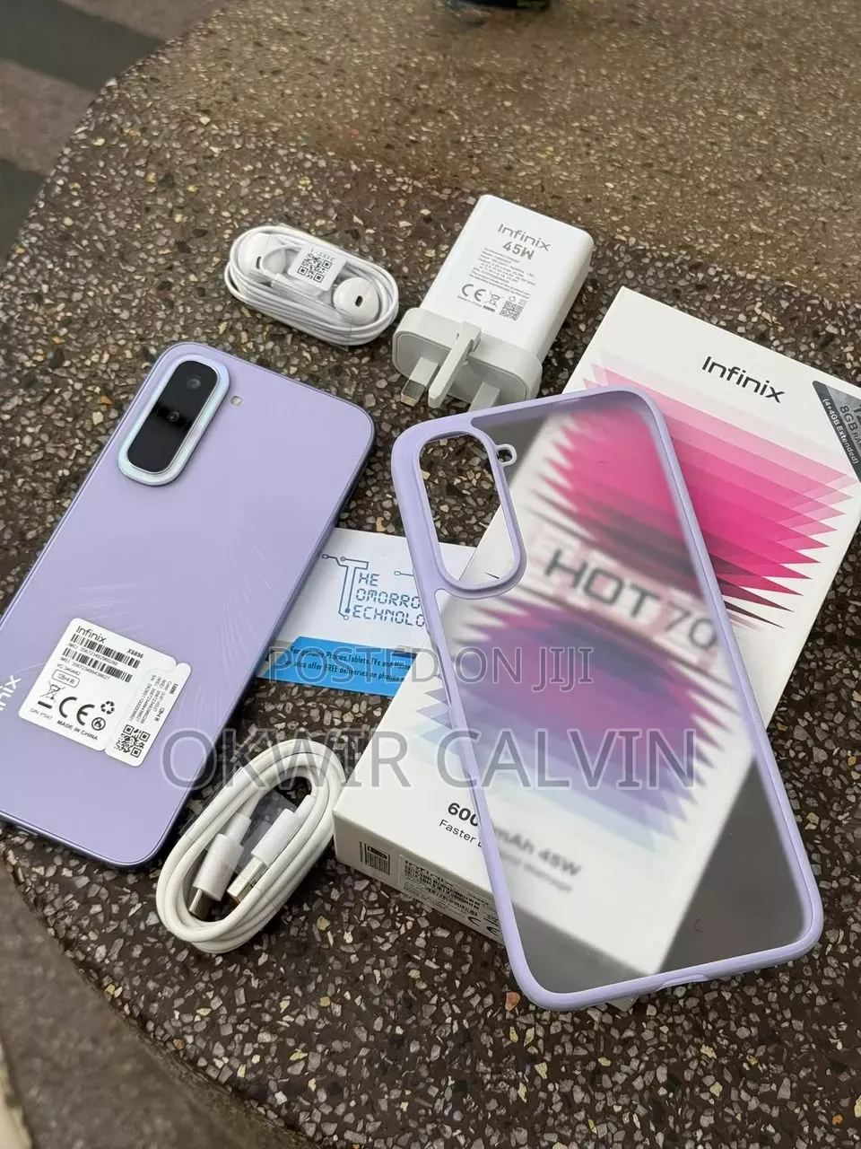 New Infinix Hot 70 128 GB Pink