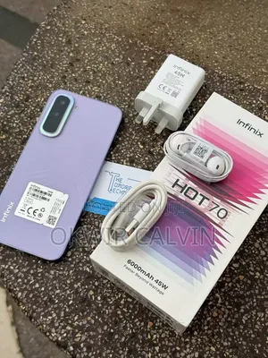 New Infinix Hot 70 128 GB Pink