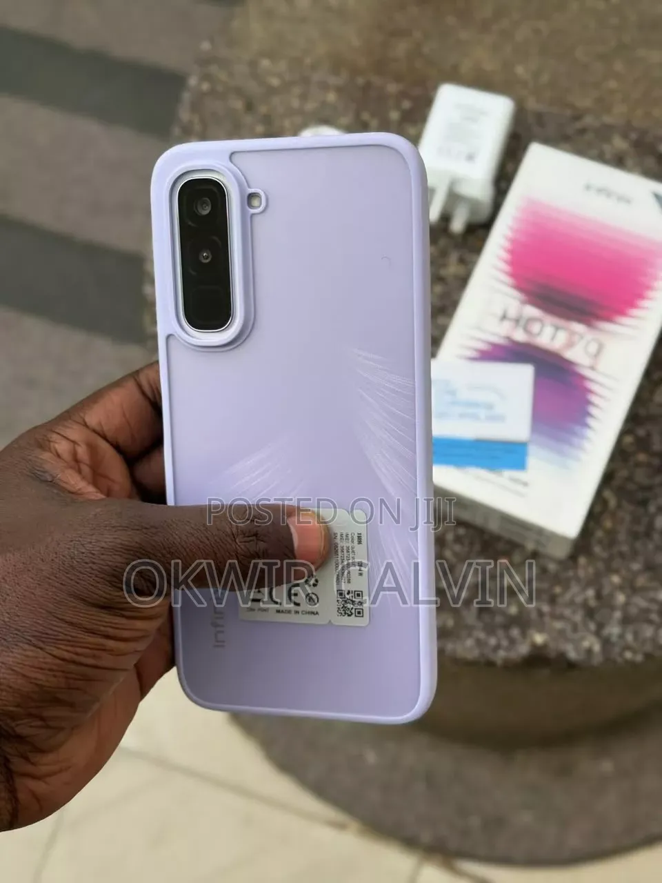 New Infinix Hot 70 128 GB Purple