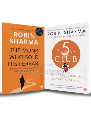 The 5 Am Club and the Monk Who Sold His Ferrari Books by Robin Sharma