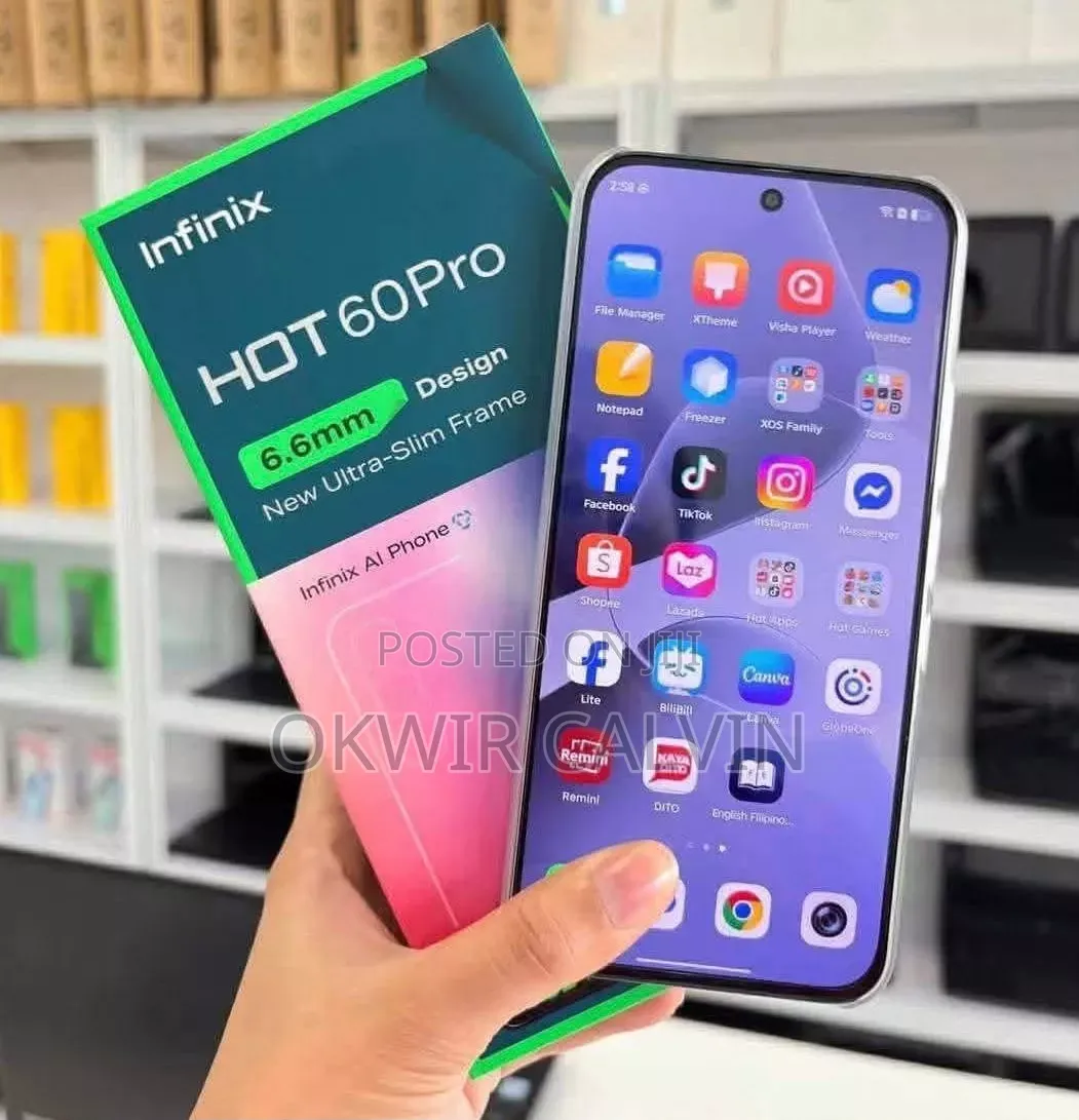 New Infinix Hot 60 Pro+ 256 GB Gray