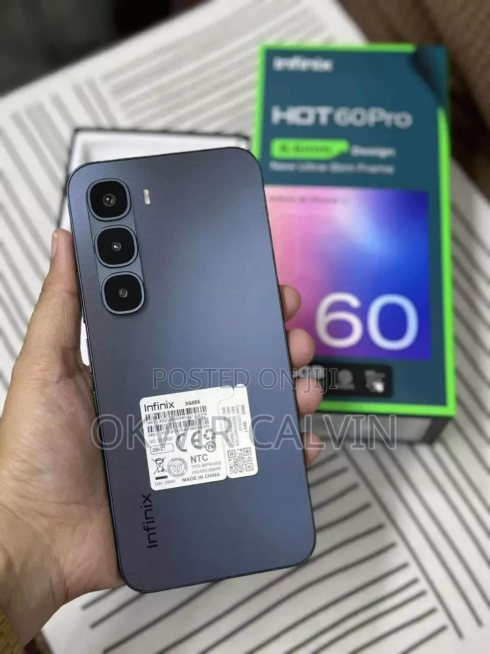 New Infinix Note 60 Pro 256 GB Black
