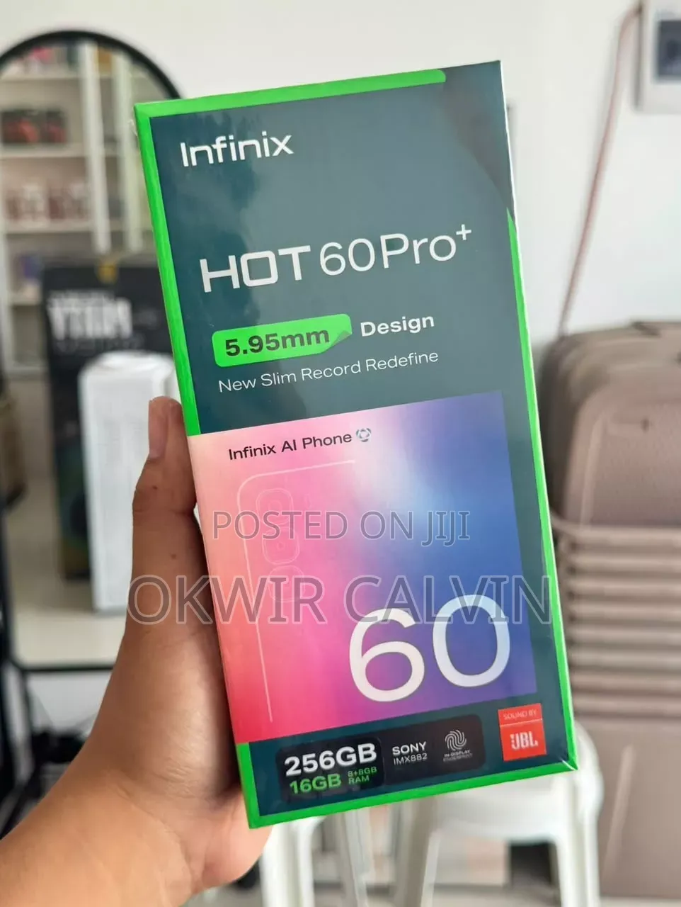 New Infinix Hot 60 Pro+ 256 GB Gray