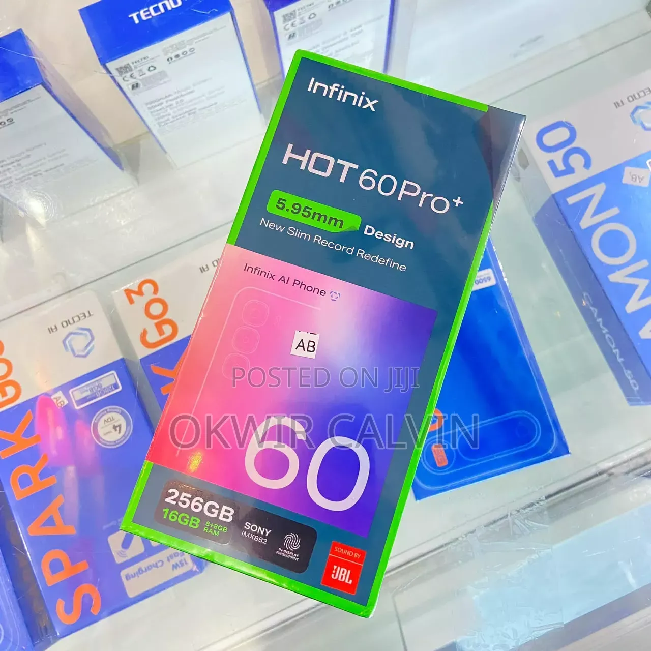 New Infinix Hot 60 Pro+ 256 GB Black