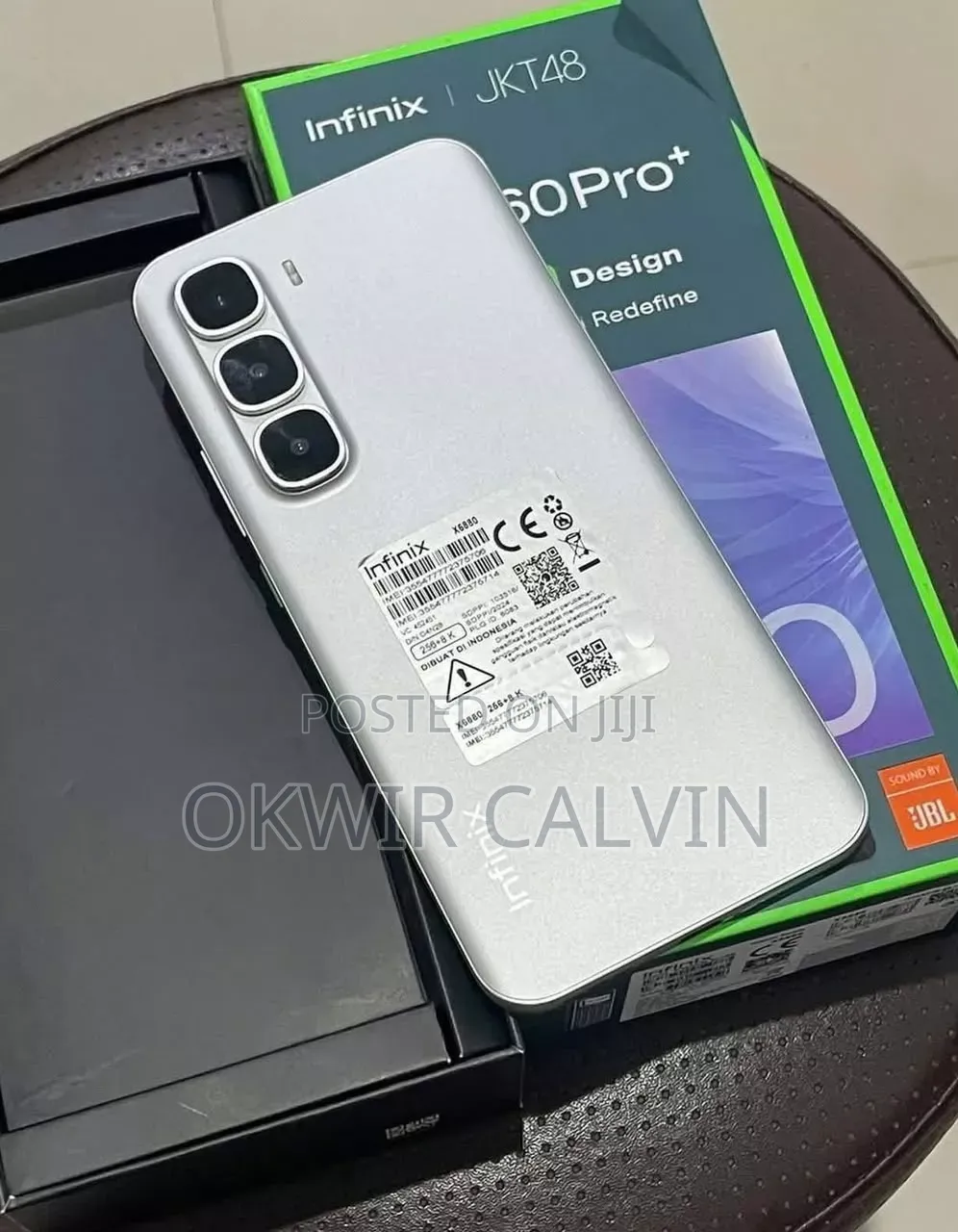 New Infinix Hot 60 Pro+ 256 GB Silver