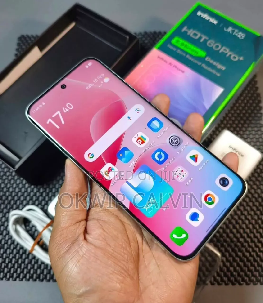 New Infinix Hot 60 Pro+ 256 GB Silver