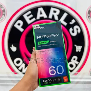 New Infinix Hot 60 Pro+ 256 GB Black