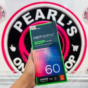 New Infinix Hot 60 Pro+ 256 GB Black