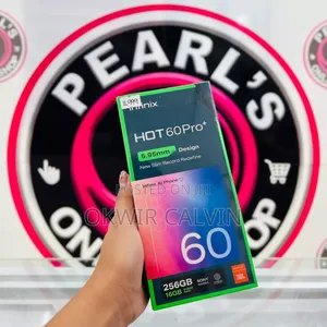 New Infinix Hot 60 Pro+ 256 GB Black