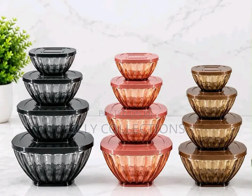 4 Piece Salad Bowls
