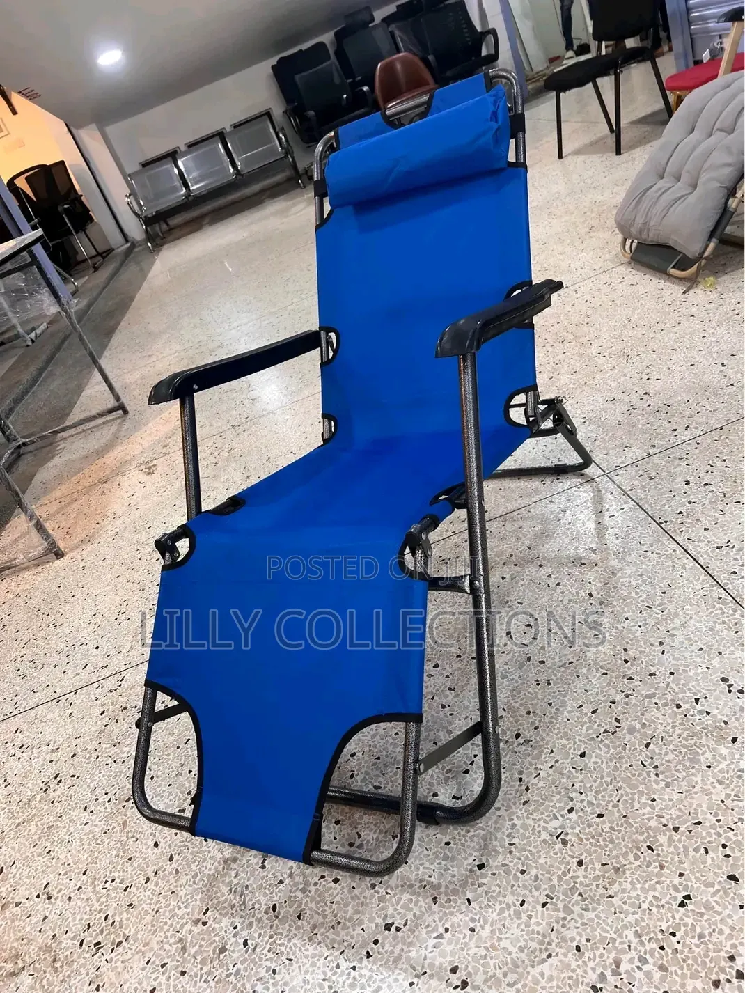 Foldable Lounge Camping Chair