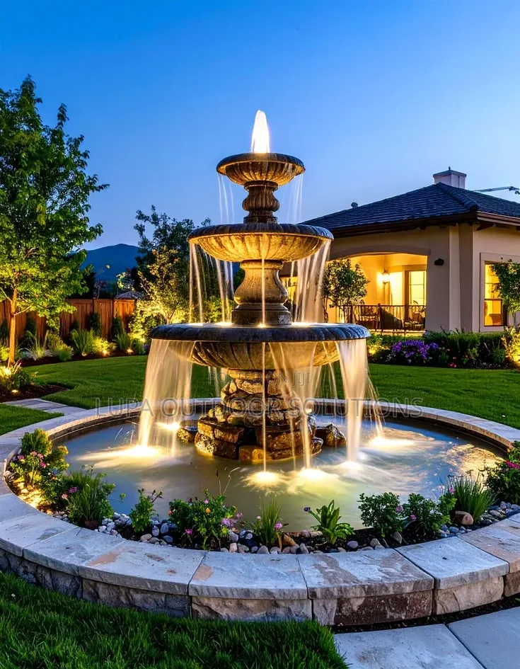 Jet Fountains for Your Frontyard