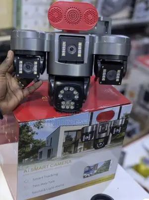 3lense Camera With 2 Solar Panels and Large Battery  Capacity