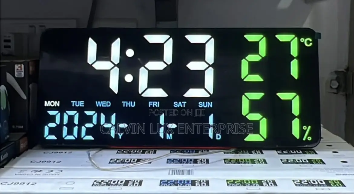 Digital Wall Clock