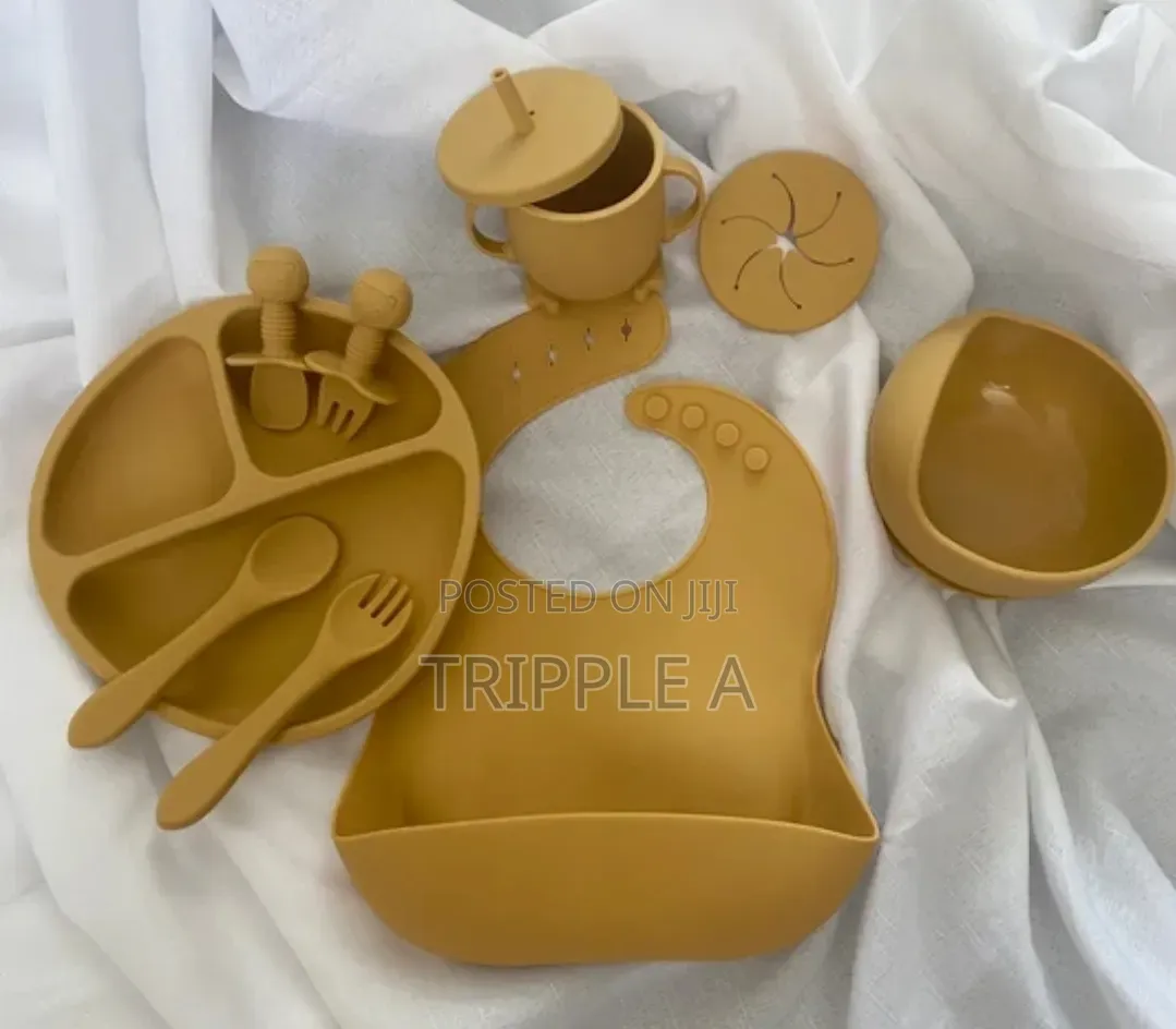 Silicone Baby Bip Feeding Set