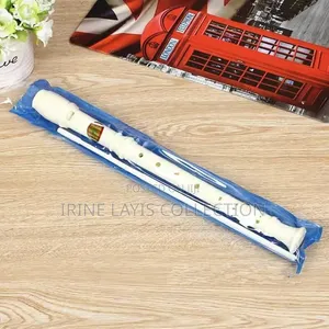 Plastic Soprano Recorder Flute.