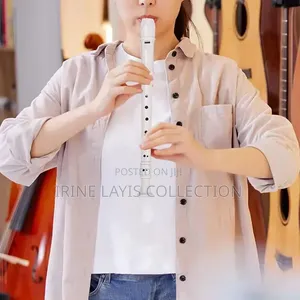 Plastic Soprano Recorder Flute.