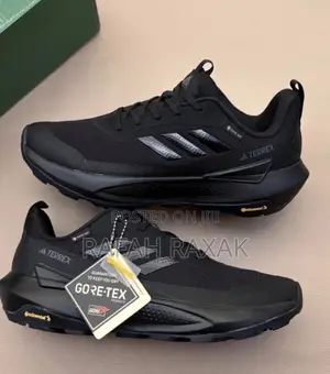 Original Triple Black Adidas Terrex Trailmaker GTX Hiking Sneakers