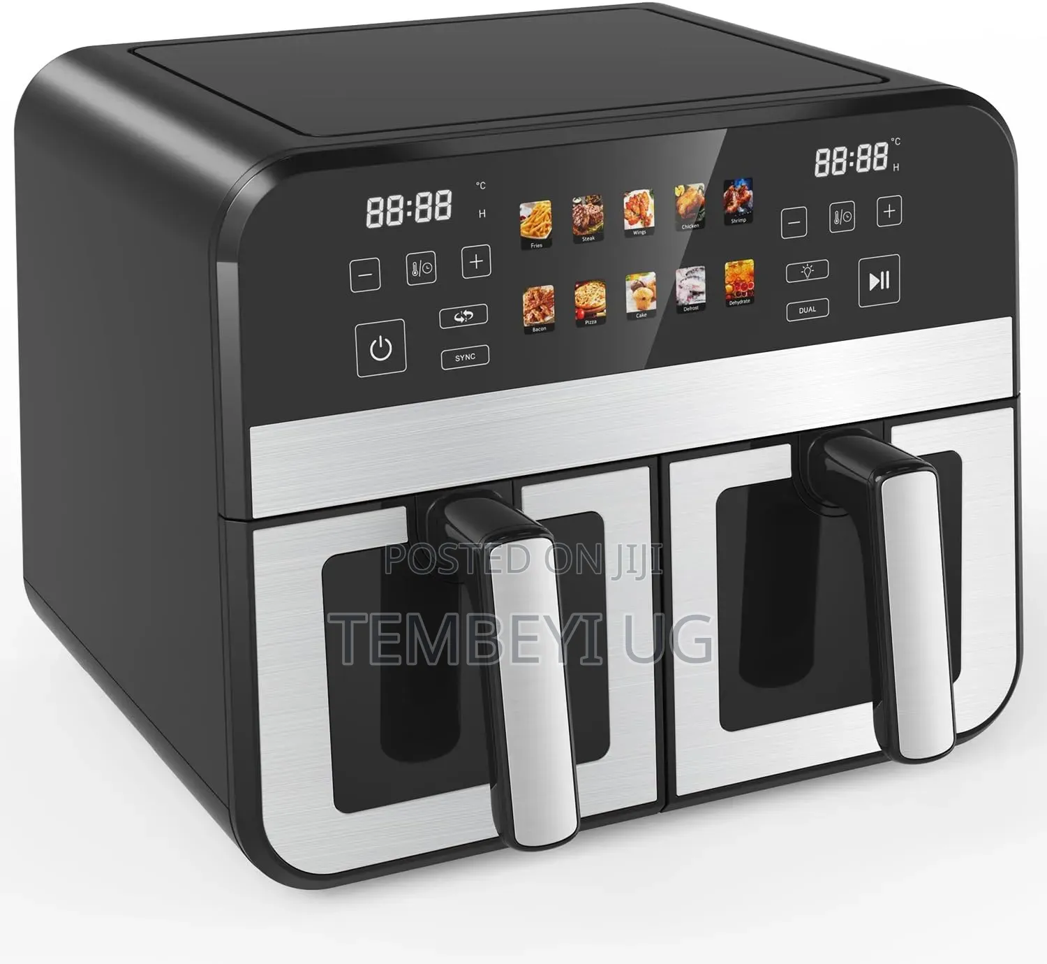 12L Double Basket Air Fryer