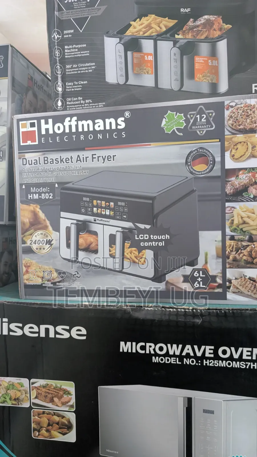 12L Double Basket Air Fryer