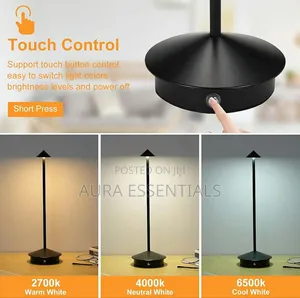 Cordless Rechargeable Arrow Mini Table Lamp