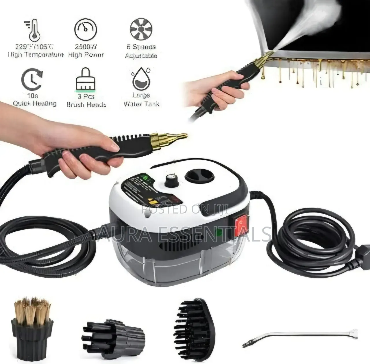 2500W High Temperature Pressurized Steam Cleaner