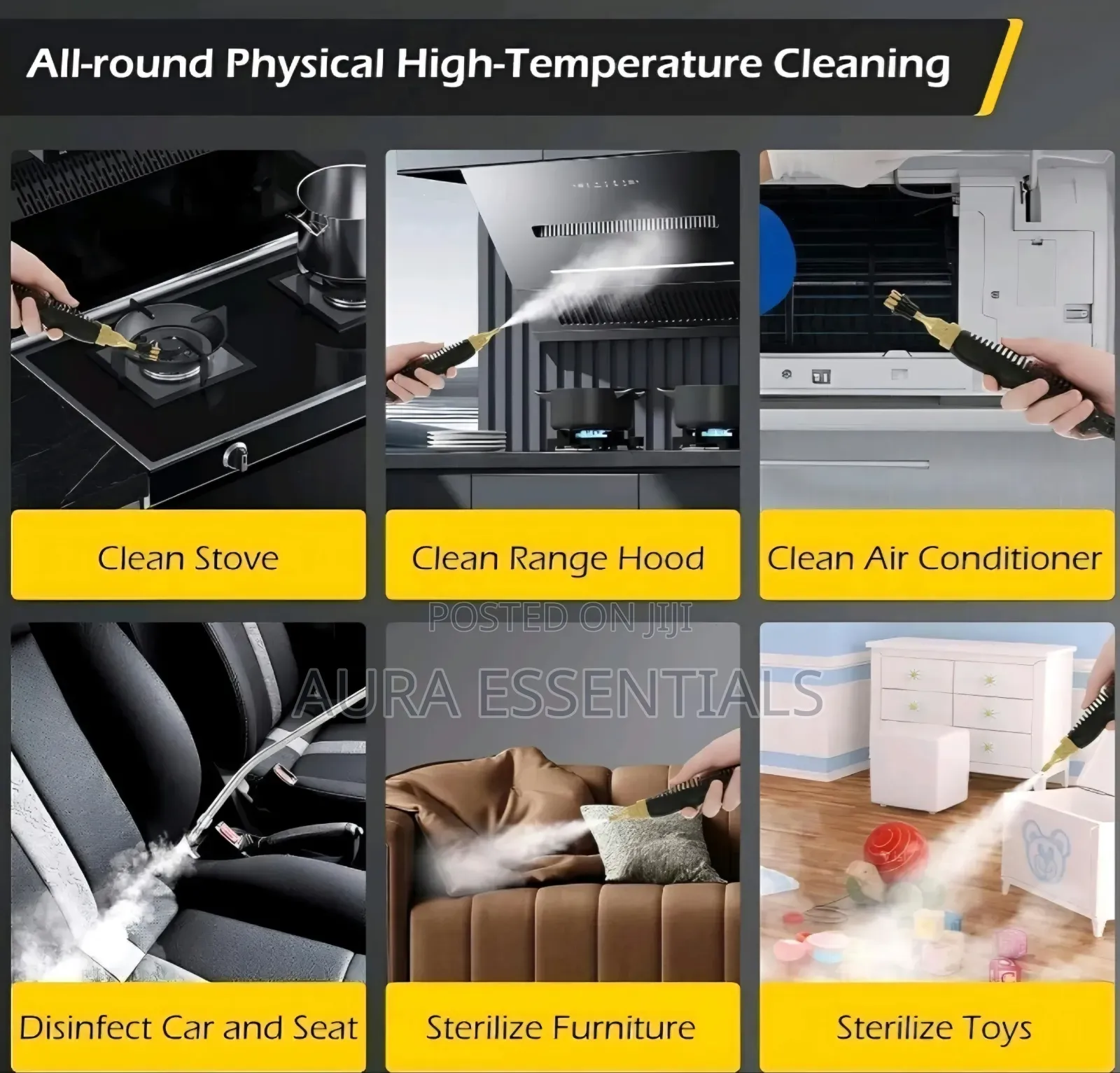 2500W High Temperature Pressurized Steam Cleaner