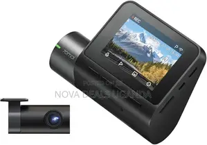 70mai Xiaomi A200 Dash Camera Set EU With Rear Camera RC11, Black
