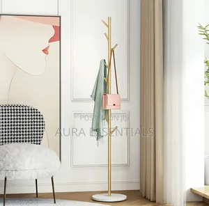 Freestanding Modern Metal Coat Rack Stand