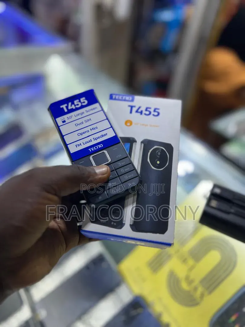 New Tecno T455 Gray