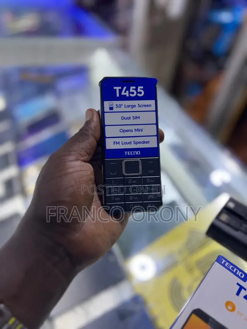 New Tecno T455 Gray