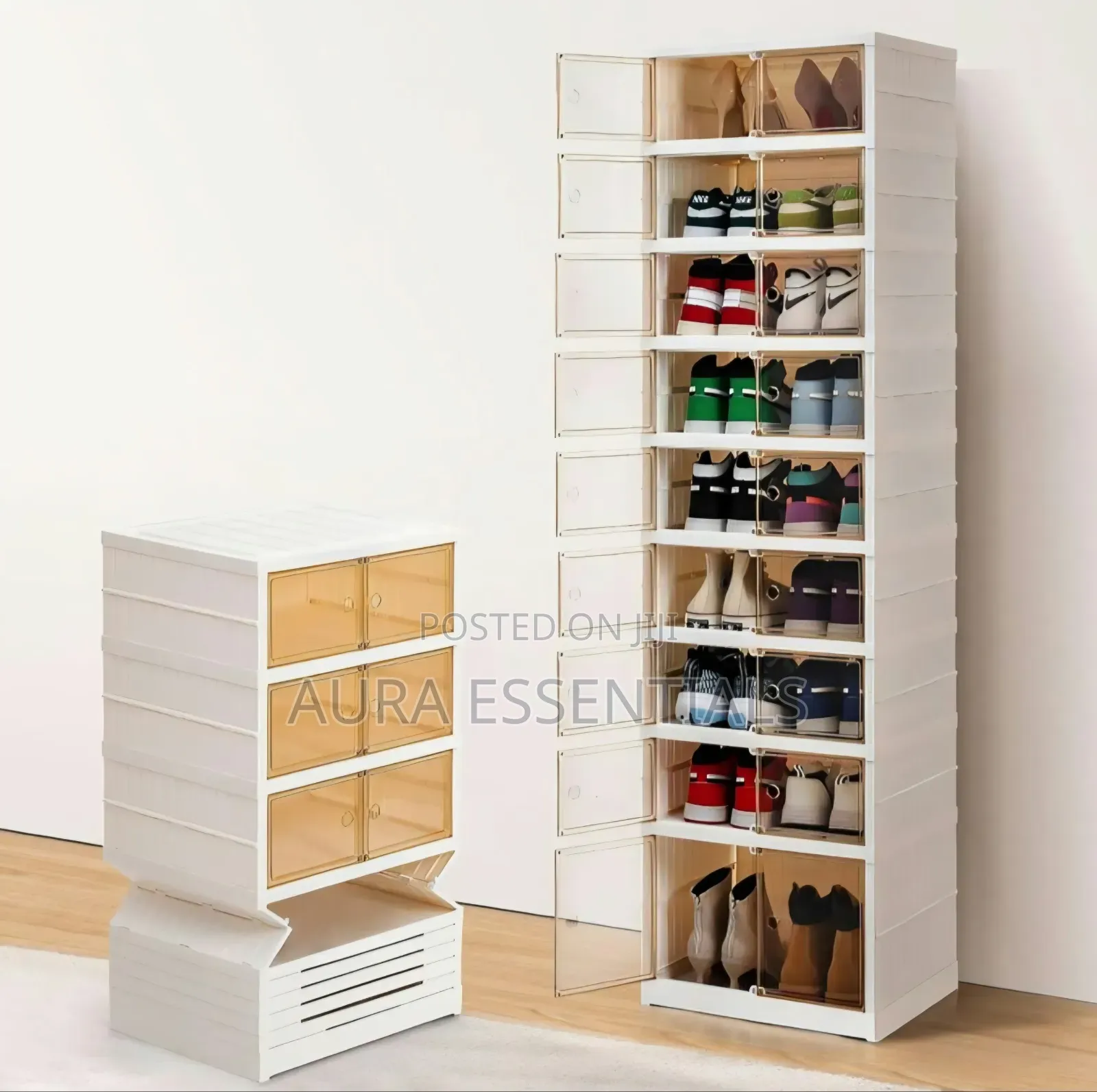 Shoe Rack 9 Layer Foldable Shoe Box