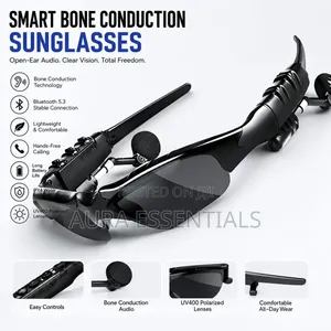 Wraparound Smart Bluetooth Audio Sunglasses
