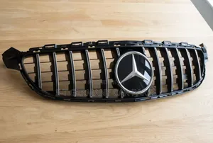 Front Bumper Grills for Mercedes Benz C200 W205 for Diamond and GTR