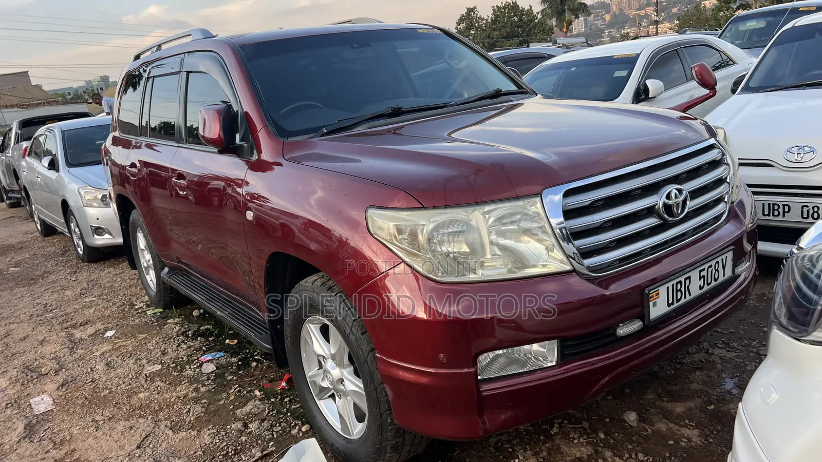 Toyota Land Cruiser 2010 Burgundy