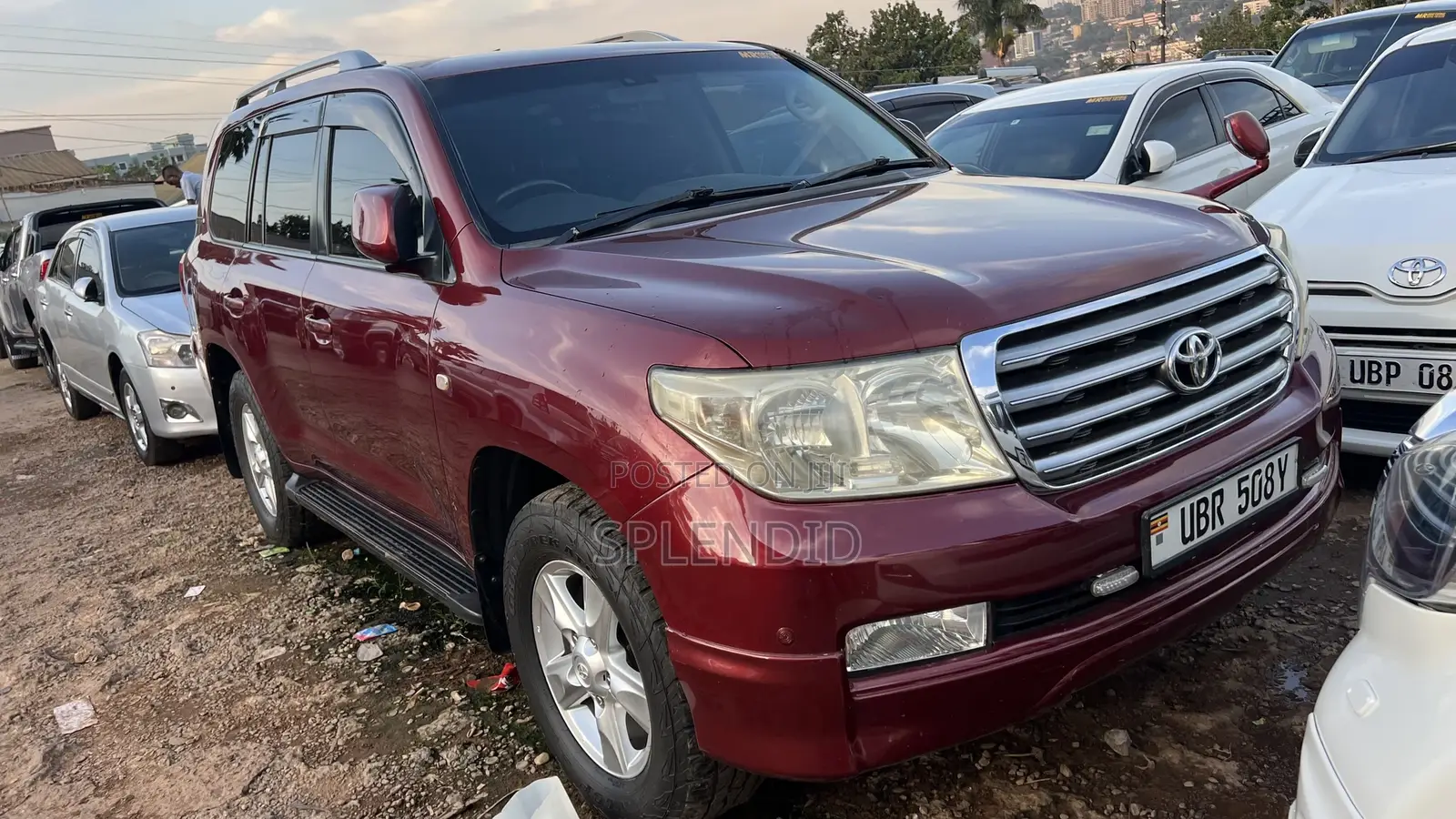 Toyota Land Cruiser 2010 Burgundy