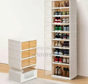 Shoe Rack 9 Layer Foldable Shoe Box