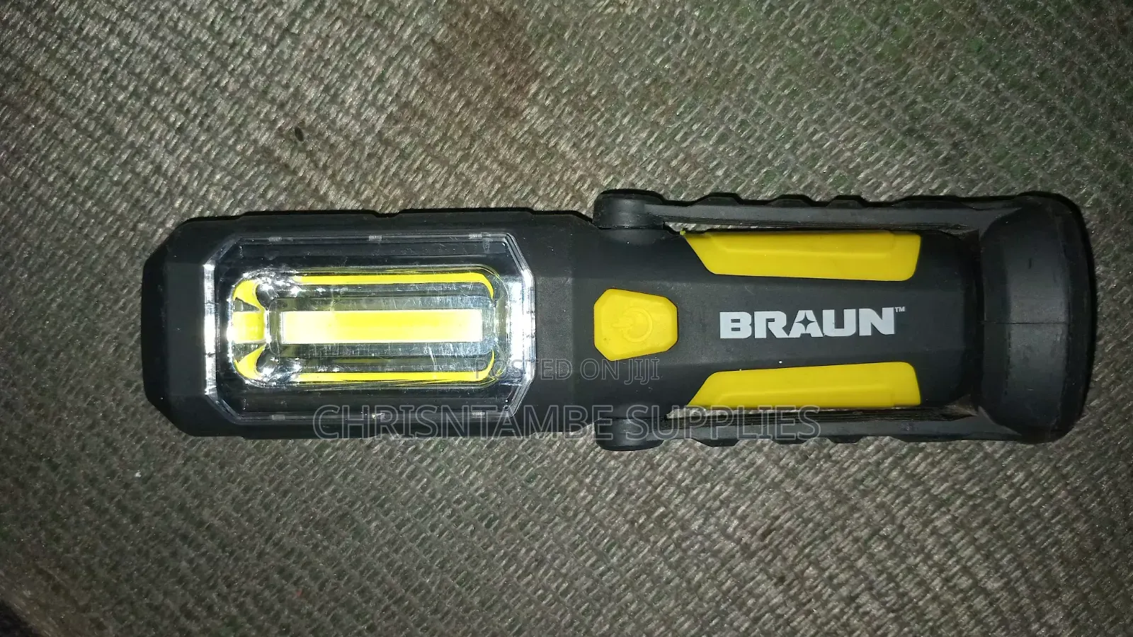 Braun 500 Lumen Rechargeable Folding LED Work Light