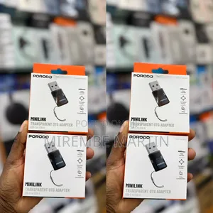 Porodo Minilink Transparent OTG Adapter