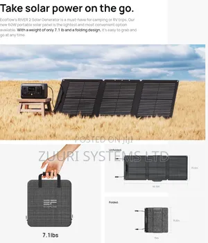 Ecoflow 60Watts Portable Foldable Solar Panel