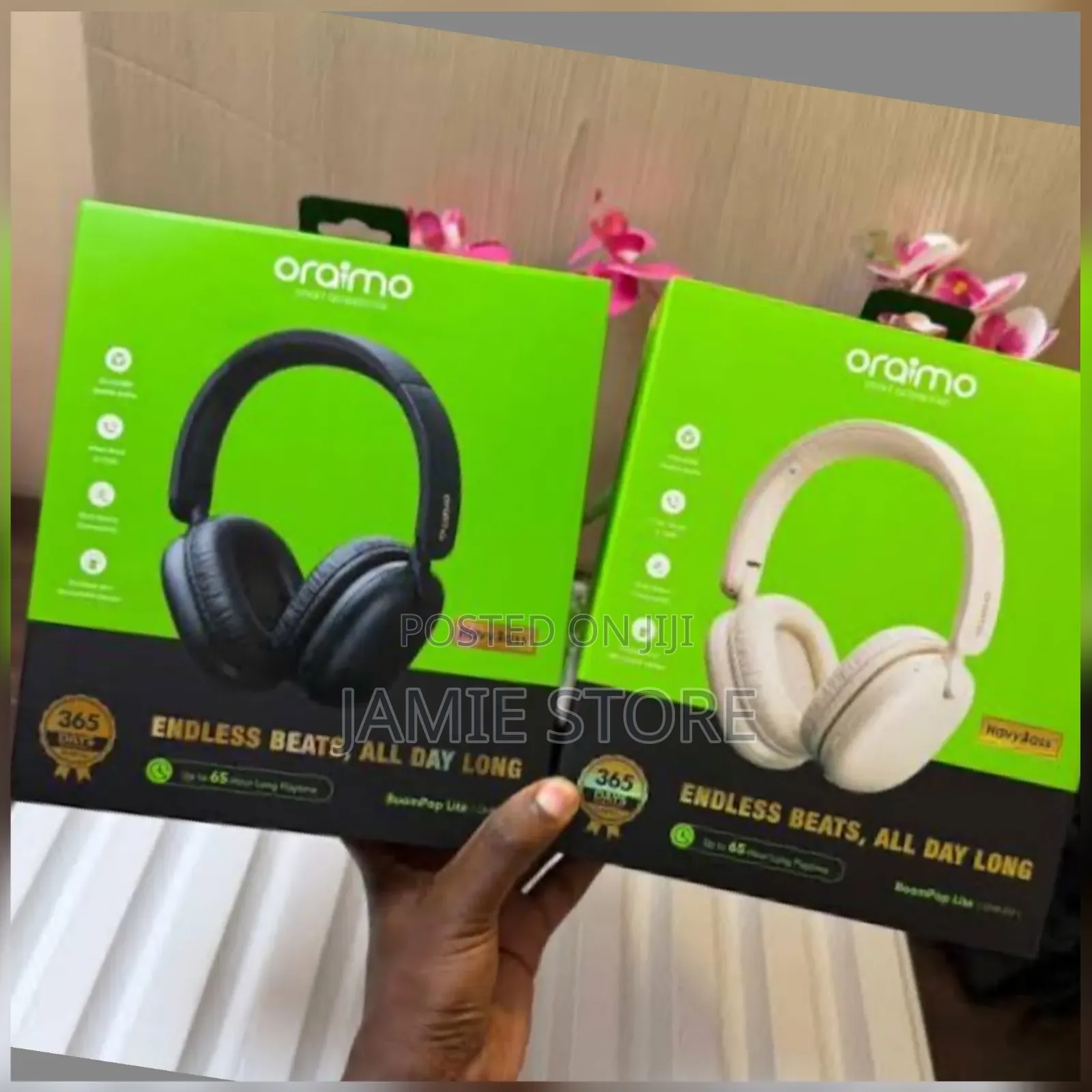 Oraimo Boompop Lite Headphones/Superbass Headphones