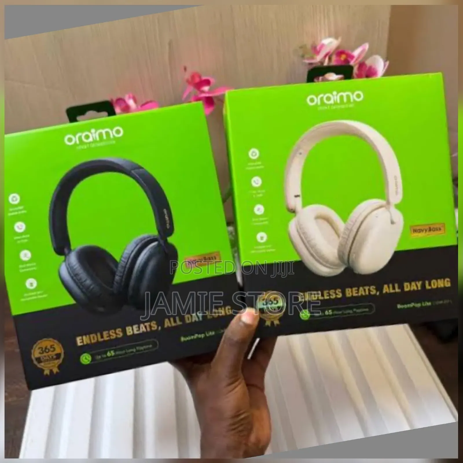 Oraimo Boompop Lite Headphones/Superbass Headphones