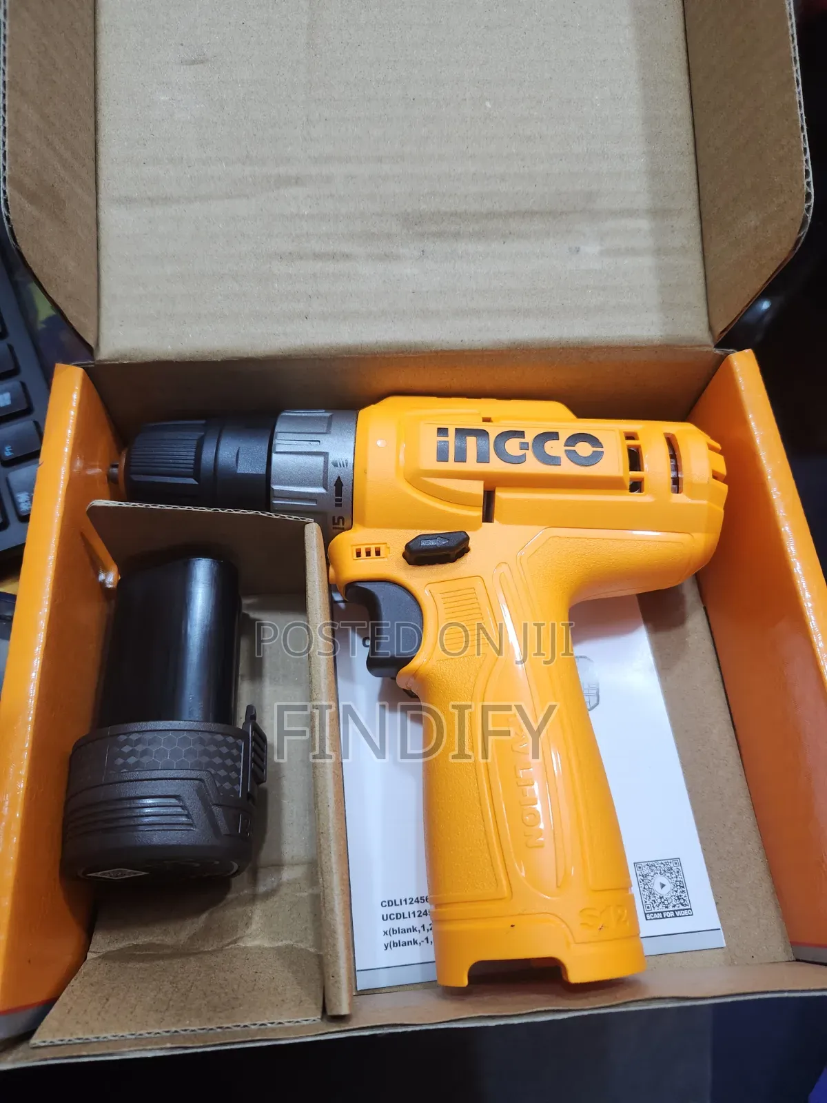 Ingco Lithium Cordless Drill Mini Drill