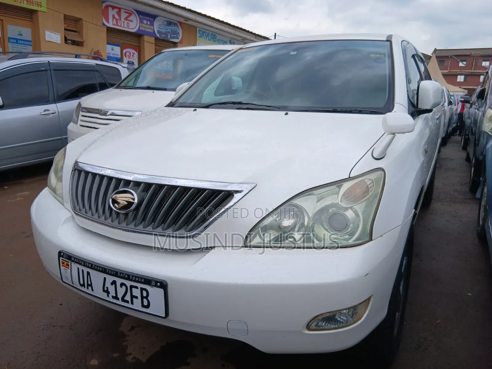 Toyota Harrier 2010 White