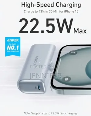 Anker Nano Power Bank (22.5W, 5,000mAh)