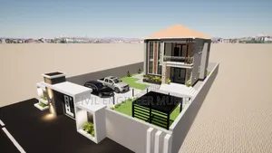 4bedroom House Plan on 50by100ft