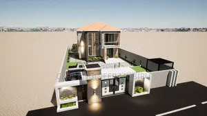 4bedroom House Plan on 50by100ft