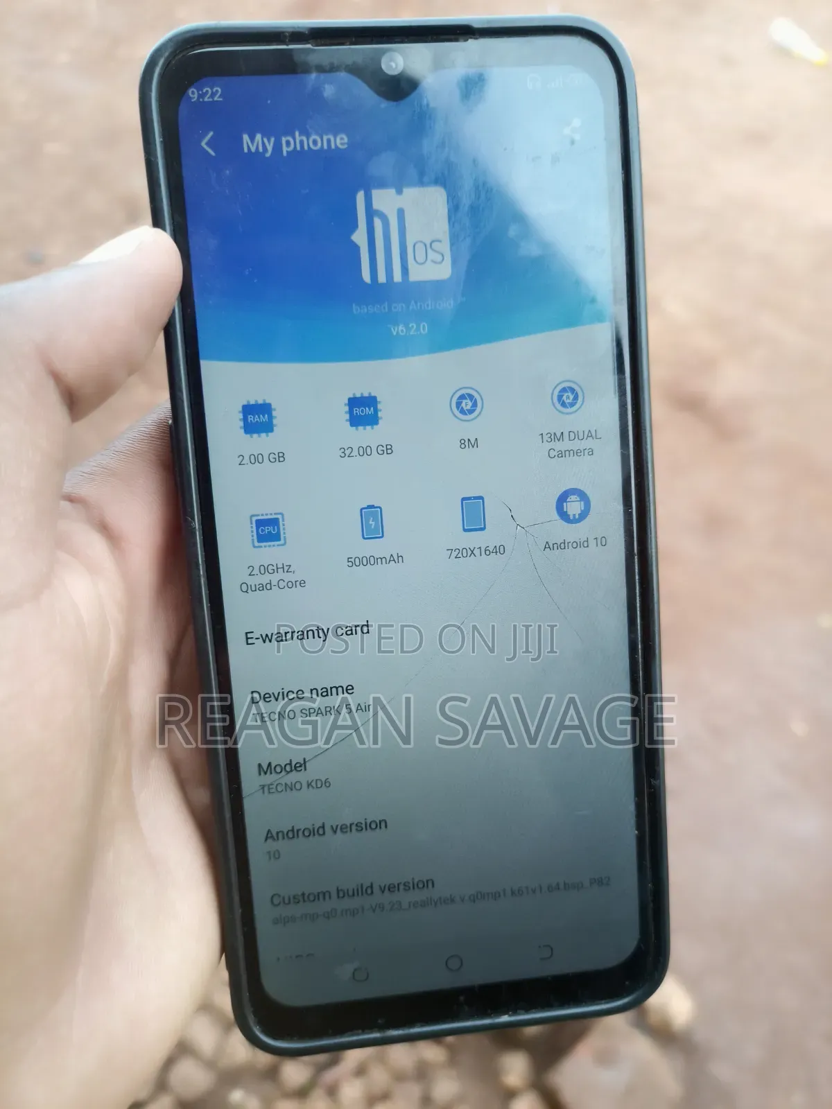 Tecno Spark 7 32 GB Black