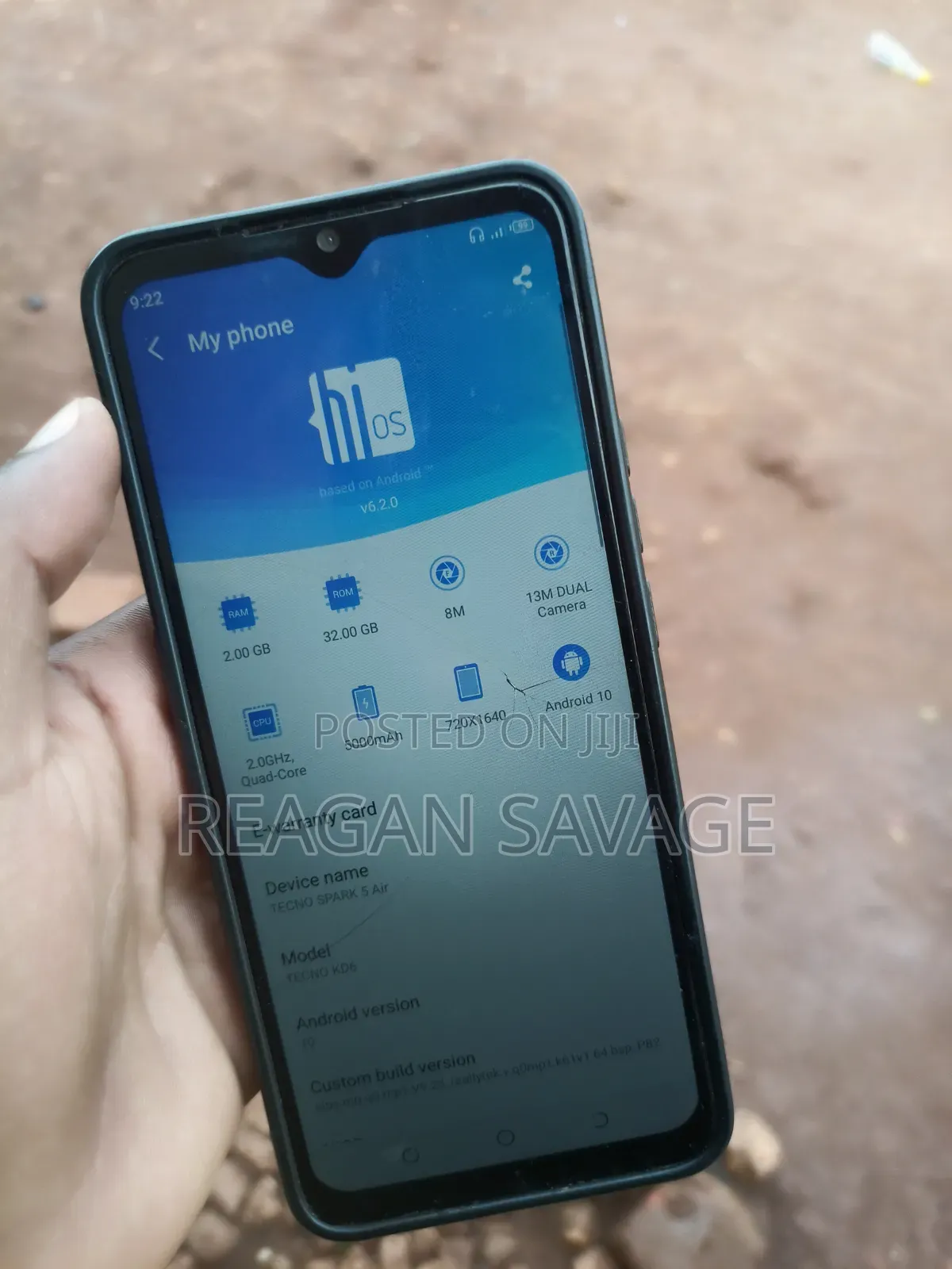 Tecno Spark 7 32 GB Black
