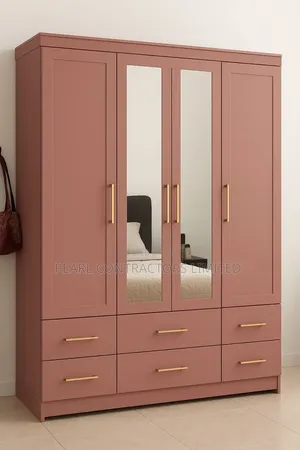 Wardrobes/Daisy Mirrored Stand Alone Wardrobes Any Colour 1,600,000/-